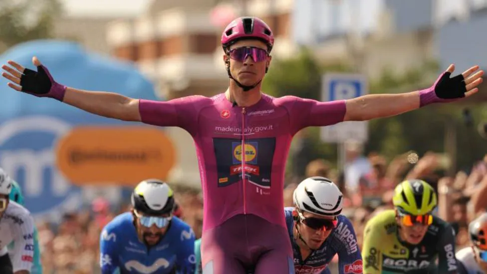 Jonathan Milan Clinches Second Giro Stage Win as Tadej Pogacar Maintains Lead - Seasports