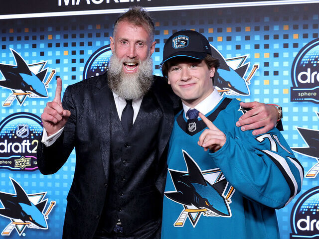Sharks Select Macklin Celebrini with No. 1 Pick - Seasports
